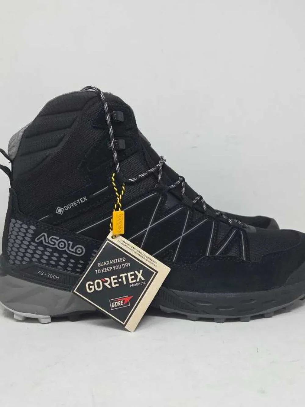New 11.5 Asolo Tahoe Winter GTX Gore-Tex hiking boots in black
